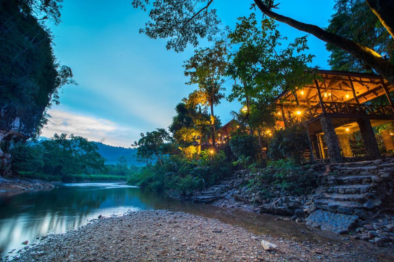 Art'S Riverview Lodge Khao Sok National Park Eksteriør billede